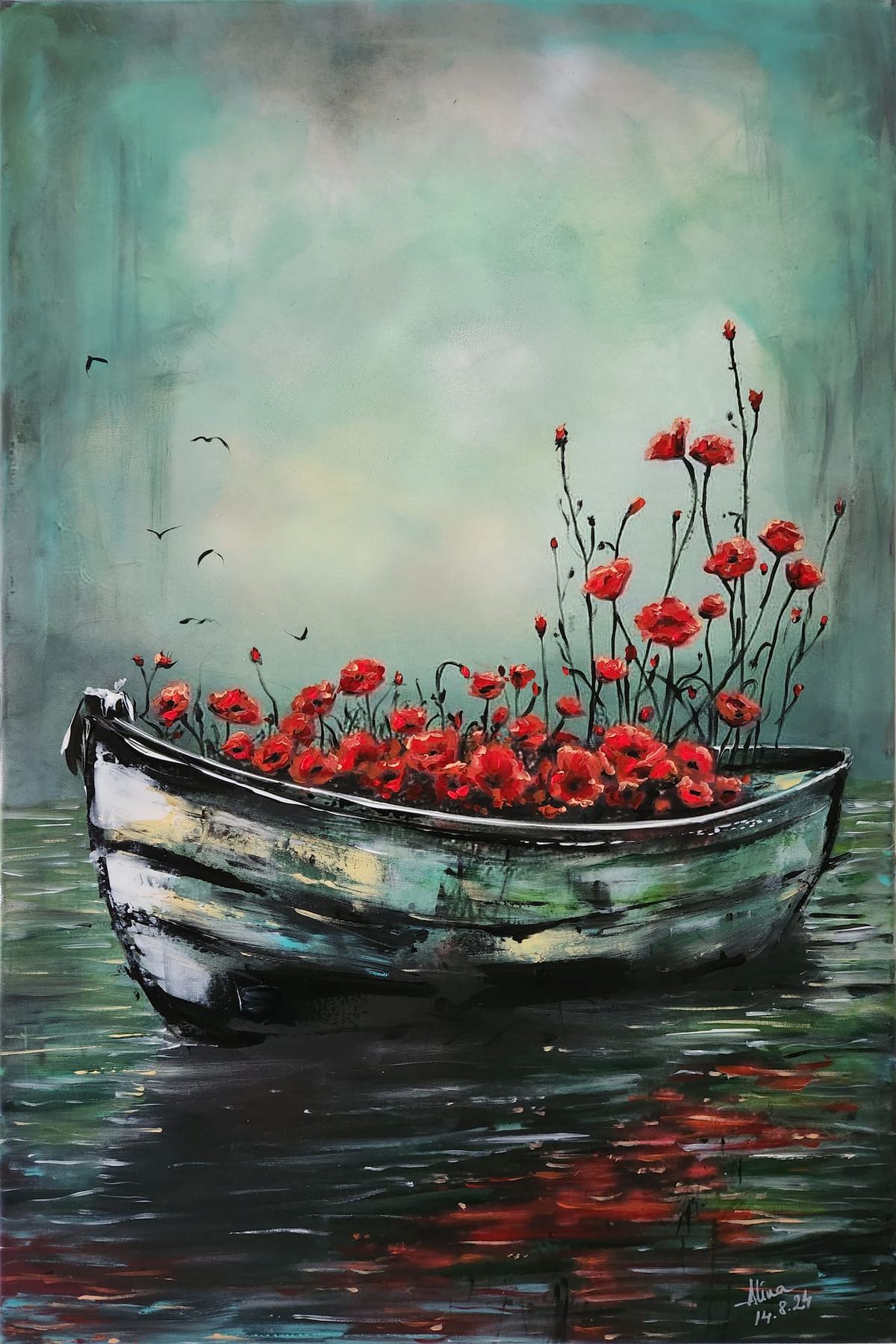 ArteDiAlina.com painting: Unknown Heroes